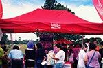 Coca-Cola e FAPAR juntas na Praça da Cidadania em Curitiba